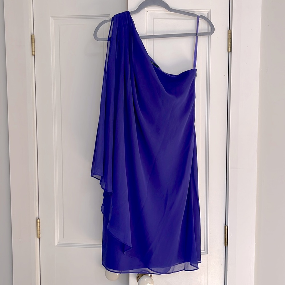 Off the shoulder. Ralph Lauren. Dress
